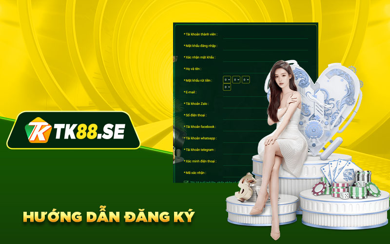 Hướng dẫn đăng ký tk88